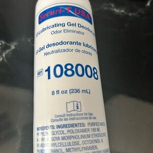 Securi-T USA Odor Eliminating, Lubricating Gel Deodorant for Ostomy pouches